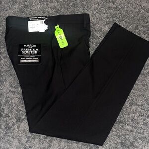 👖Haggar Premium Stretch Black Trousers
